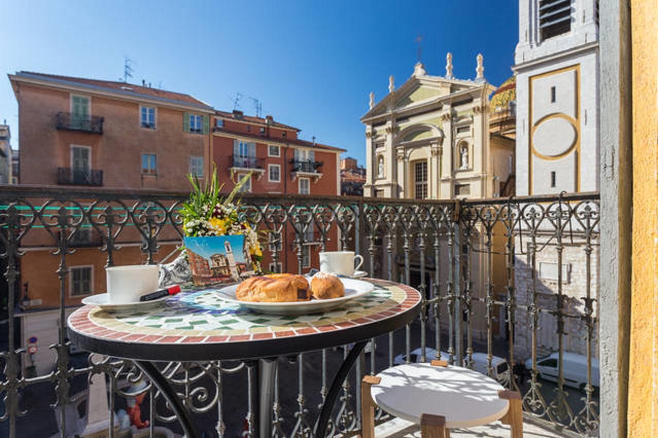 Le Rossetti B. - Modern, Long Balcony, Old Town Ніцца Екстер'єр фото