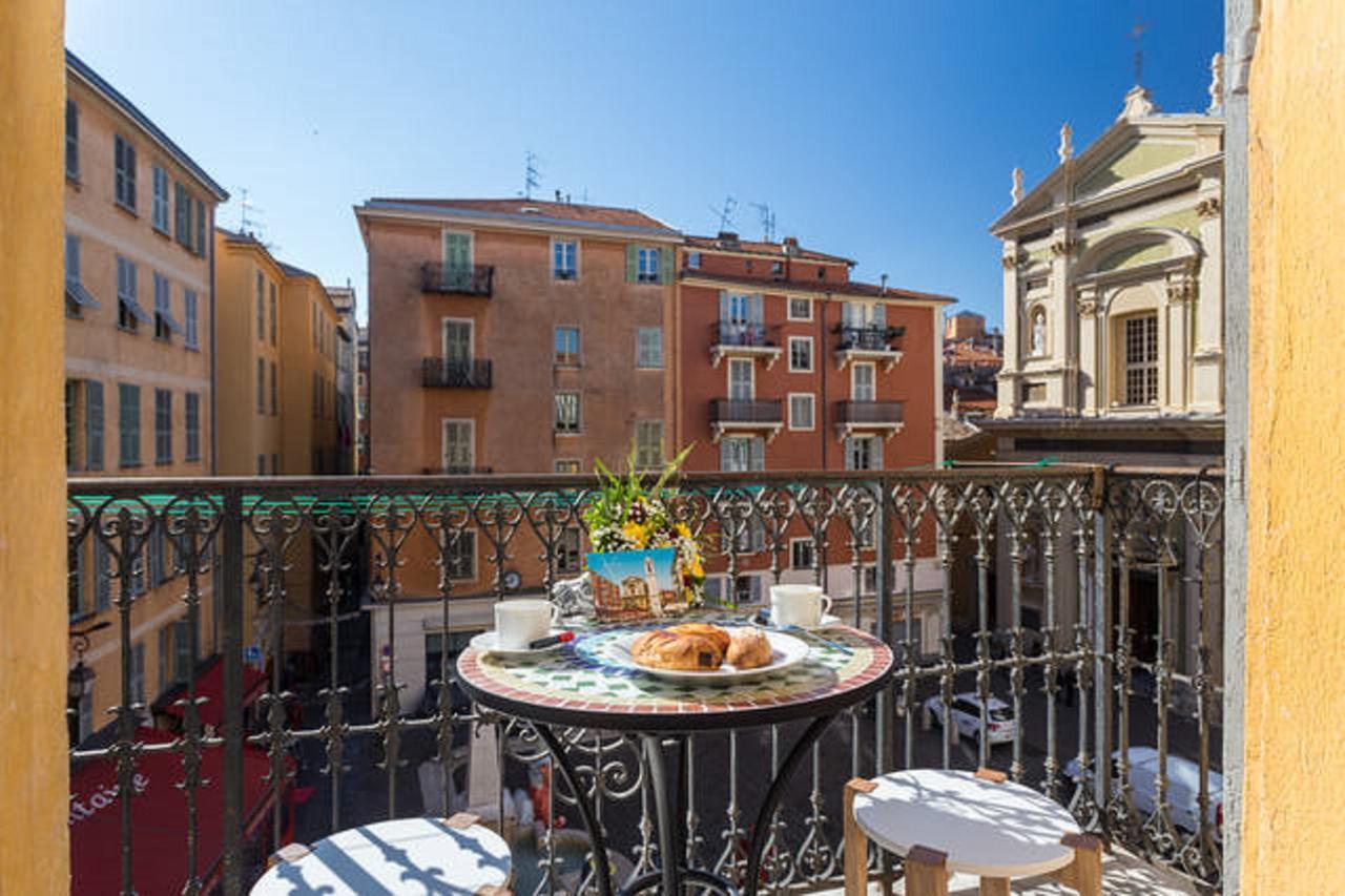 Le Rossetti B. - Modern, Long Balcony, Old Town Ніцца Екстер'єр фото